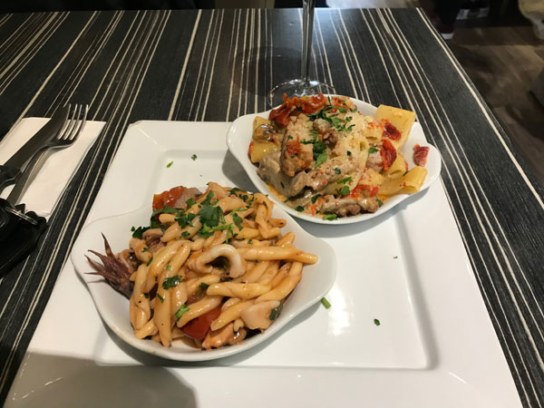 Fresh pasta - daily specials.