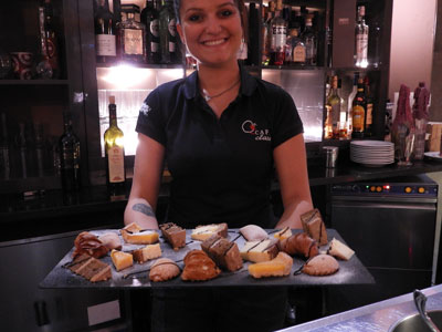A warm welcome at Cafe Class authentic Italian restaurant in Woking