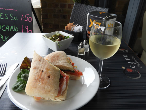 Freshly baked ciabatta everyday